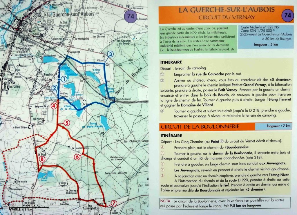 Circuit du Verney La Boulonnerie La Guerche sur l'Aubois